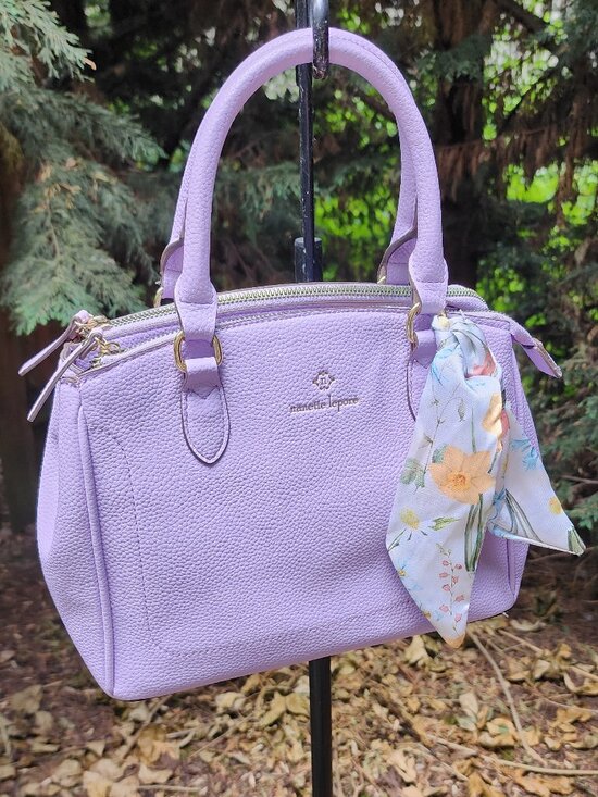 Nanette Lepore Handbags - EUC Lilac Nanette Lepore handbag 👜 Shoulder purse combo